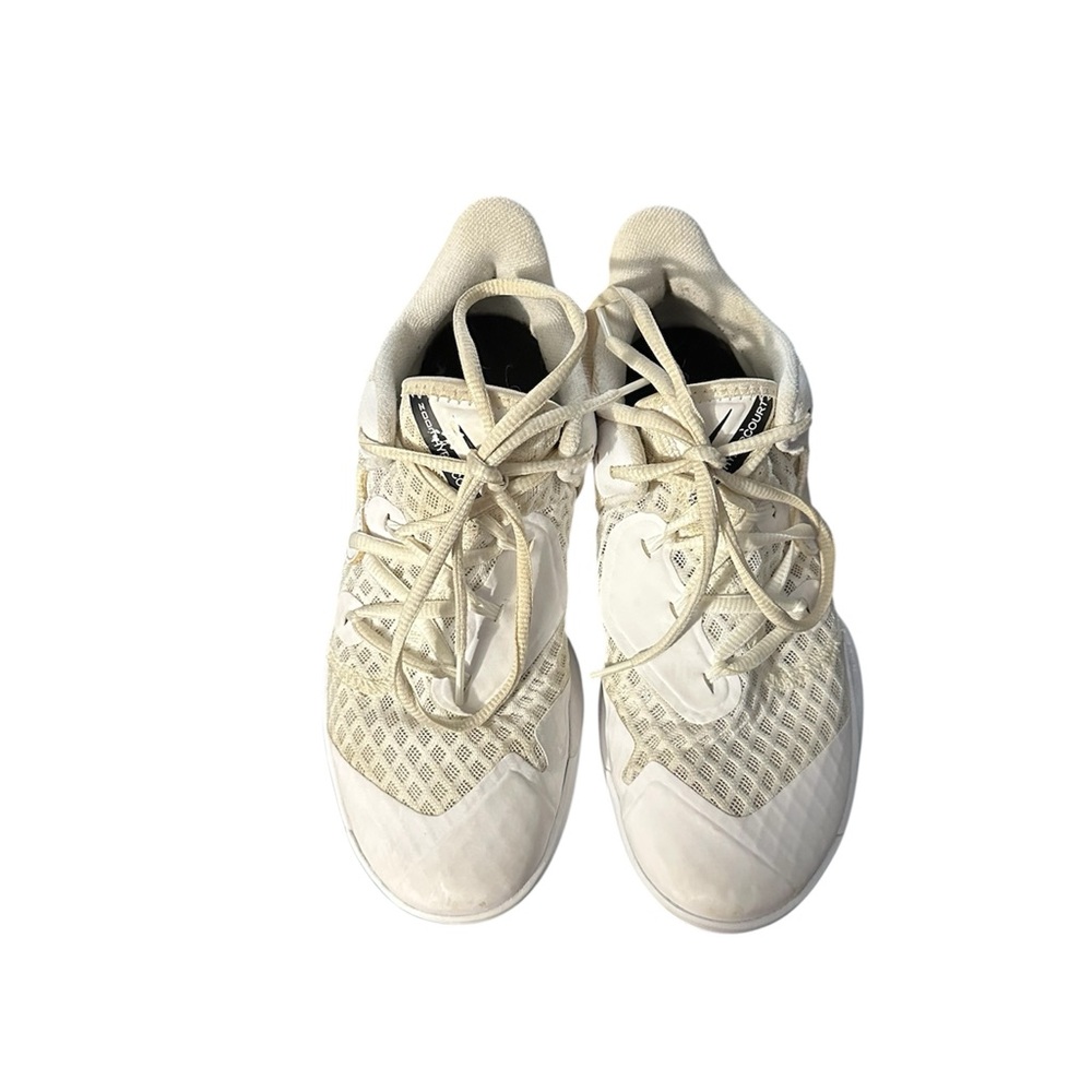 Nike Zoom Hypercourt Volleyball Shoes White Size 4.5